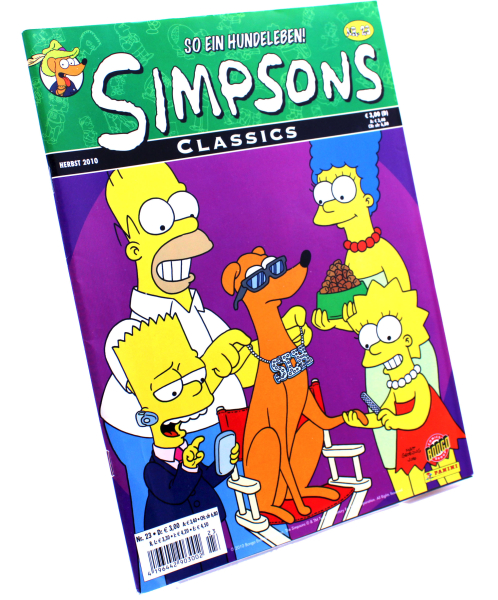 Simpsons Classics Nr. 23 Comic (2010) – Mit Bartman & Krusty bei Hoppla-Stuff